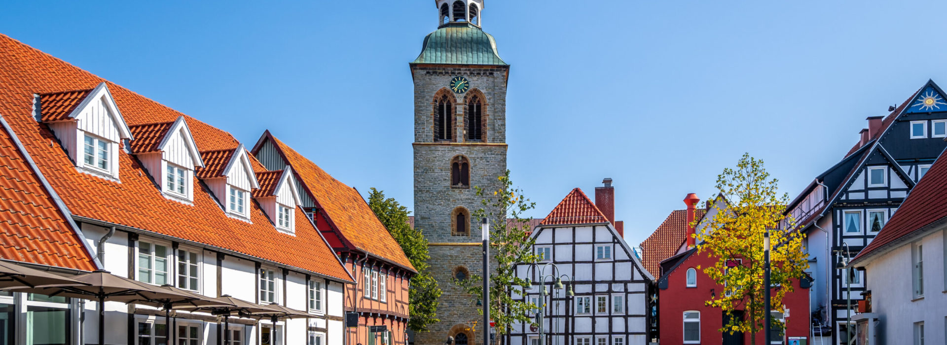 Konrad Adenauer Platz, Rheda Wiedenbrück, Nordrhein-Westfalen,